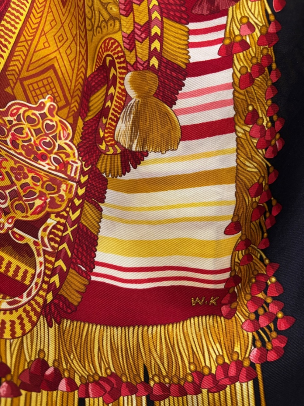 Hermès Carré 90 Silk Scarf Selle d’Apparat Marocaine 2008 Włodek Kamiński France